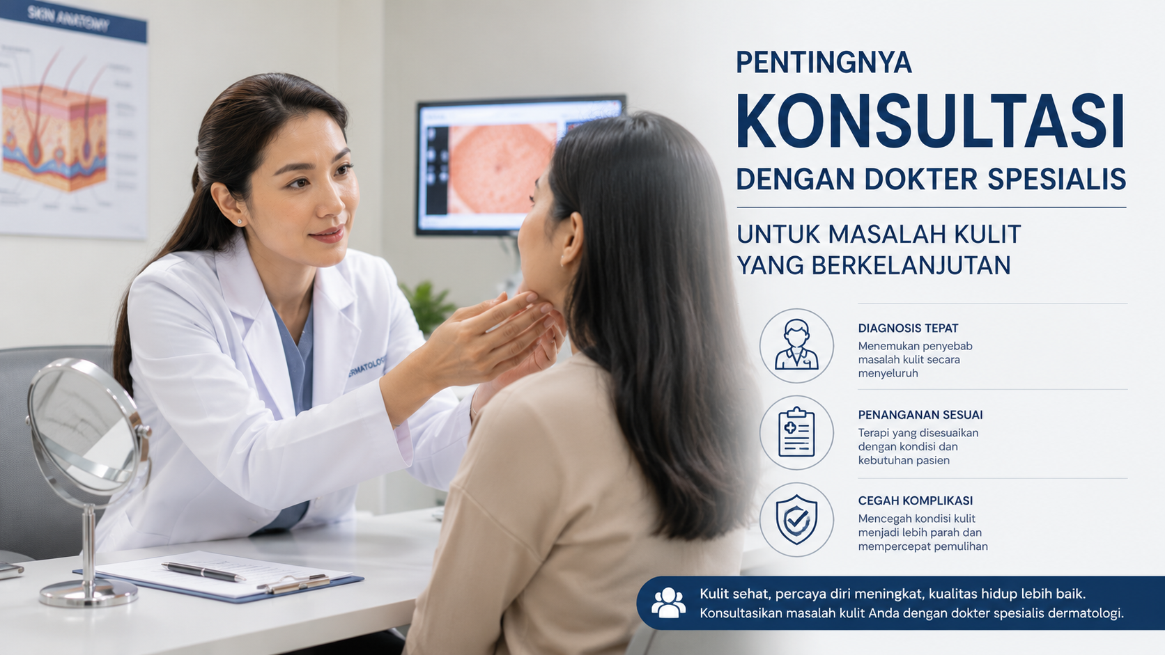 Pentingnya Konsultasi dengan Dokter Spesialis untuk Masalah Kulit yang Berkelanjutan